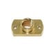 T8x8 chamfered nut - for four-threaded trapezoidal screw - Tr8, 8P, 8D