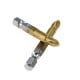 Titanium cross bit 50mm 1/4" - Screwdriver - Cross PH2 - 5 pcs