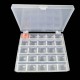 Organizer with bobbins for the machine - 25 compartments - bobbin box