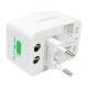 Universal adapter - USA/UK-EU adapter - America plug, England socket, Europe