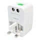 Universal adapter - USA/UK-EU adapter - America plug, England socket, Europe