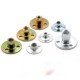 Lock nut M8 8x27.5x1.5 with collar - 3-hole for screwing