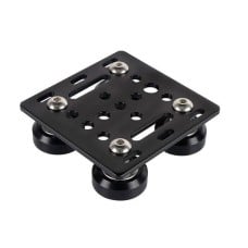 V-SLOT mounting plate - Aluminum profile trolley 2020 - for 3D printers