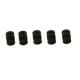 Vibration isolator 13mm/9mm - silicone - black - vibration damper, damper, shock absorber - 1 pc