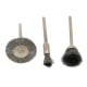 Wire grinding brush 15mm - bowl - for dremel, mini eraser