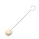 Wool applicator for paint and glue - 125mm - brush for primer