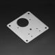 Hinge repair plate - 90x90mm 0.7mm plate - furniture hinge repair