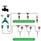 Hose connector - 4/6mm adapter - Connector for plant irrigation system