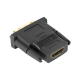 Adapter connector DVI plug (24+1) dual link - HDMI socket