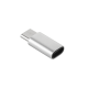 Adapter Micro USB - USB type C M-Life silver