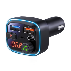 Car FM transmitter with bluetooth function