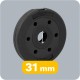 Set of bituminous loads 4x1.25kg, hole 31mm, REBEL ACTIVE