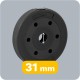 Set of bituminous loads 4x2.5kg, hole 31mm, REBEL ACTIVE