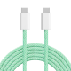 USB Type-C - USB Type-C Cable 100 W 1.5 m Green Kruger&Matz Basic