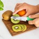 Vegetable and fruit knife green