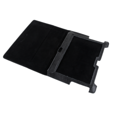 Black case dedicated to Samsung Galaxy Tab P5100 (natural leather)