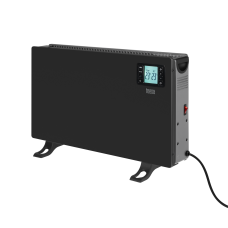 Black convector heater