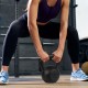 Cast iron kettlebell 28kg, REBEL ACTIVE