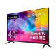 Kruger&Matz 40" FHD Google TV DVB-T2/T/C H.265 HEVC TV