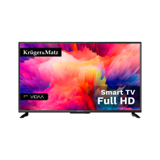 Kruger&Matz 40" FHD išmanusis televizorius DVB-T2/S2 H.265 Hevc