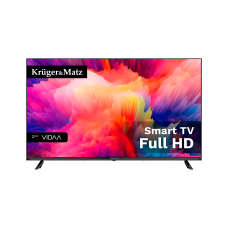 Kruger&Matz 43" FHD išmanusis televizorius DVB-T2/S2 H265 Hevc