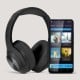 Kruger&Matz F2 wireless on-ear headphones, black