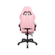 Kruger&Matz GX-150 gaming chair White and pink