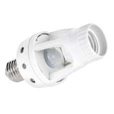 Bulb socket with motion sensor - 360 degrees