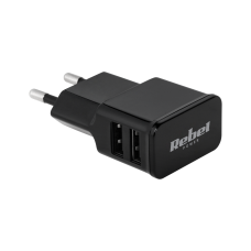 Rebel 2xUSB 2000 mA mains charger