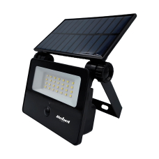 Solar lamp with twilight and motion sensor