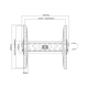 Wall bracket Basic 32-55 inches black LCD/PDP LP09