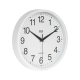 Wall clock 25 cm white