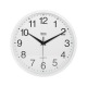 Wall clock 25 cm white