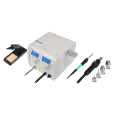 SMD soldering station (hot air + soldering iron)