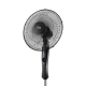Teesa stand fan with remote control (black)