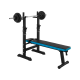 Straight adjustable training bench with stands REBEL ACTIVE