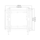 Universal wall mount for LED TV (13-42") LP34-22F