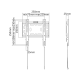 Universal wall mount for LED TV (23-42") LP42-22F