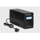 Uninterruptible power supply UPS REBEL model Nanopower Plus 650 offline 650VA 360W 230V 50Hz LCD USB RJ45