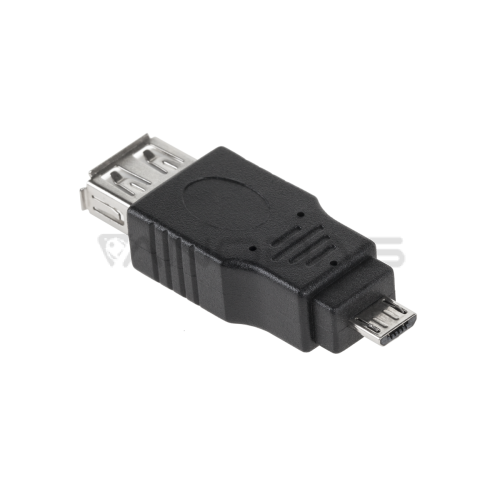 USB 2.0 connector, socket A - micro 5pin plug