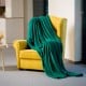 Fleece blanket 200x220 cm TEESA - green