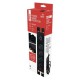 Power strip with surge protection (1800J) 2m 4 sockets, IEC protection black EMOS