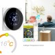 Smart thermostat for water heating floor valves control, Wi-Fi, TUYA / Smart Life