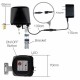 Smart water valve Wi-Fi, black, with power adaptor