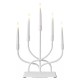 Christmas decoration "CANDLES" 2xAA, 40cm, 5 x LED, warm white, white, EMOS