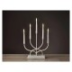 Christmas decoration "CANDLES" 2xAA, 40cm, 5 x LED, warm white, white, EMOS