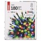 LED garland, 230Vac, 18m, 180 x LED, multicolor, controller, EMOS