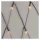 LED decorative garland NET,  30Vdc, 2x1.5m, 160 x LED, warm white, without power supply, EMOS