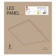 LED šviesos panelė LEXXO 34W, 60x60cm, 4200lm, neutraliai balta 4000K, EMOS