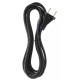 Power cord with rubber insulation 2x1.0 mm² 5m for power tools EMOS